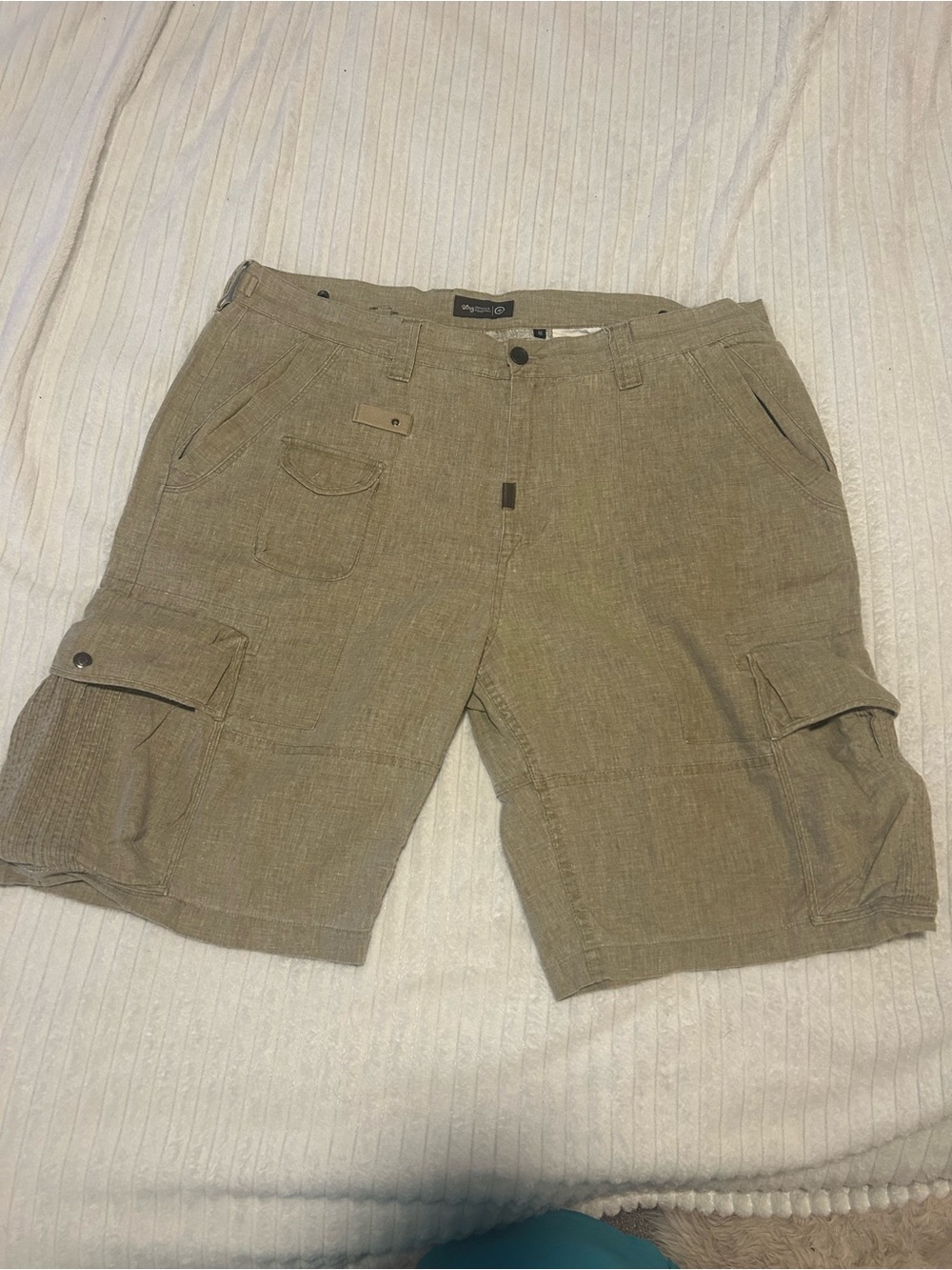 Lrg Men's Cargo Shorts - Light Brown